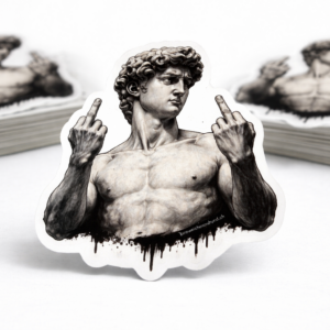 Sticker „Stinkefinger“