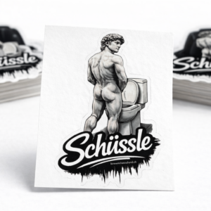 Sticker „Schüssle“